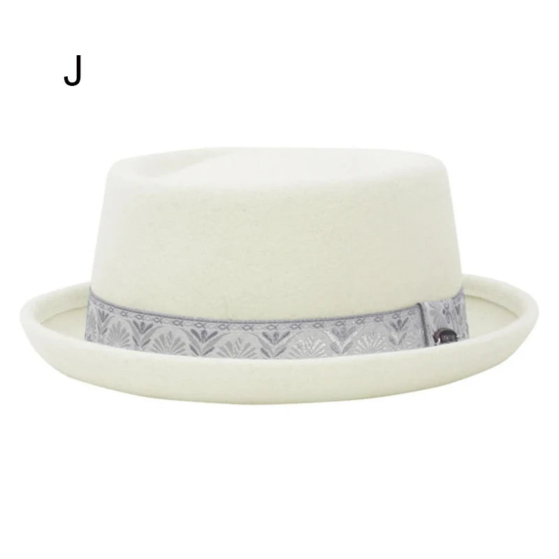 Regent Heritage Wool Pork Pie Hat - Premium Australian Wool Collection