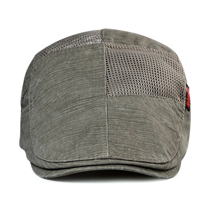 The Sedbergh | Men's Distressed Cotton Retro Baker Boy Cap | Urban Caps NZ