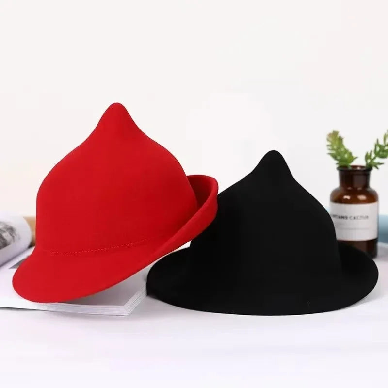 Hallowmere Wool Witch Hat