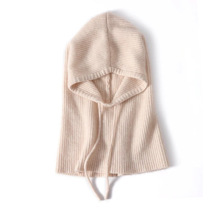 The Ben Nevis | 100% Wool Hooded Drawstring Balaclava | Urban Caps NZ