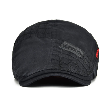 The Stirling | Men's Cotton Ivy Driver Flat Cap | Urban Caps NZ