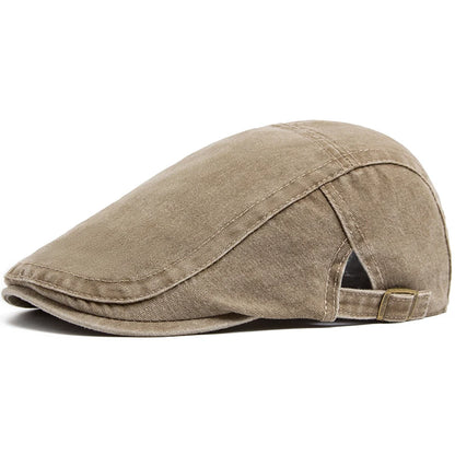 Solid Cotton Ivy Cap | Classic Vintage Flat Cap | Urban Caps NZ