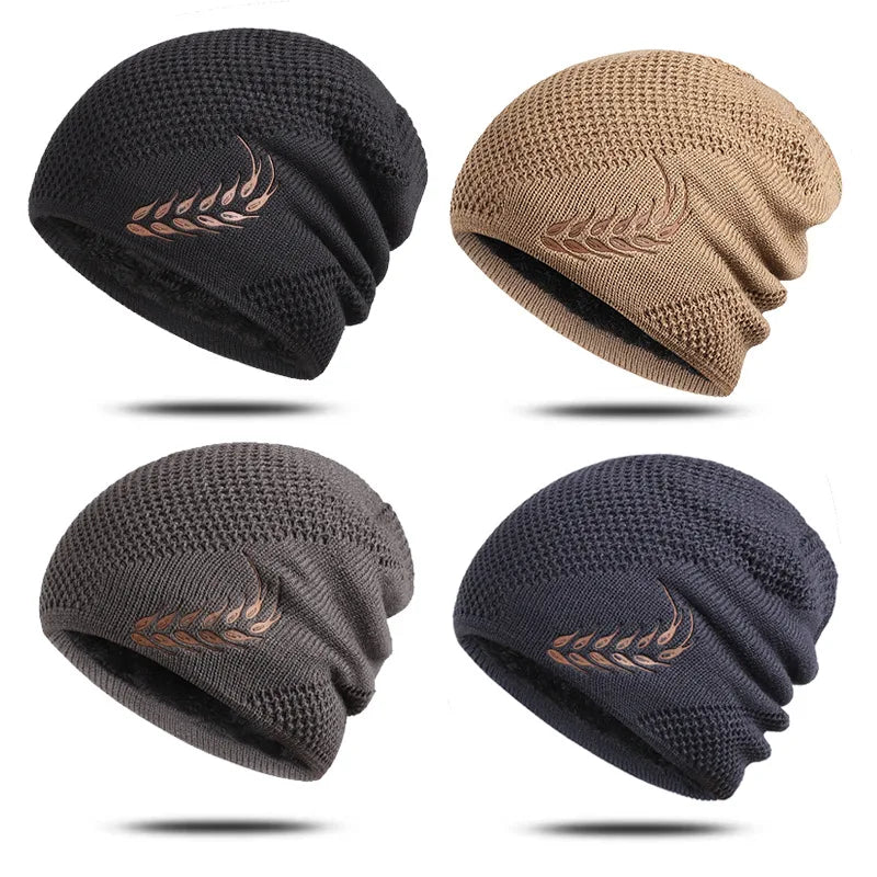 Spike Winter Lined Knitted Beanie - Urban Caps