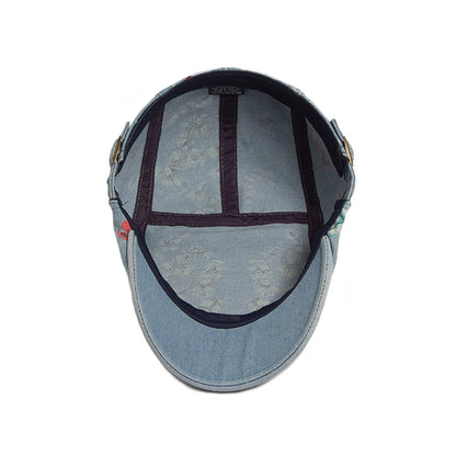 Floral Print Ivy Cap | Country Garden Flat Cap | Urban Caps NZ