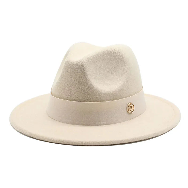Ascot Formal Fedora in Beige