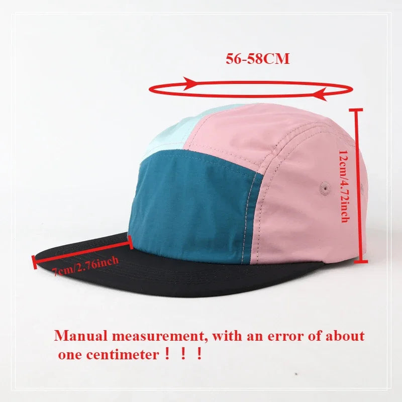 Shoreditch 5-Panel Colour Block Cap