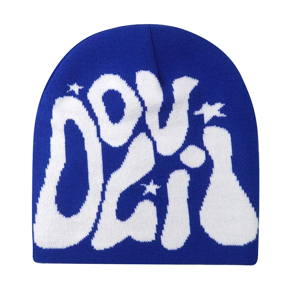 The Skullcap | Y2K Letter Knitted Hip Hop Beanie | Urban Caps NZ
