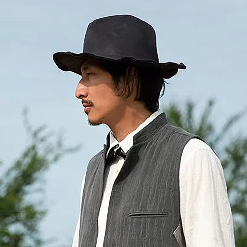 Osborne Wide-Brim Bucket Hat