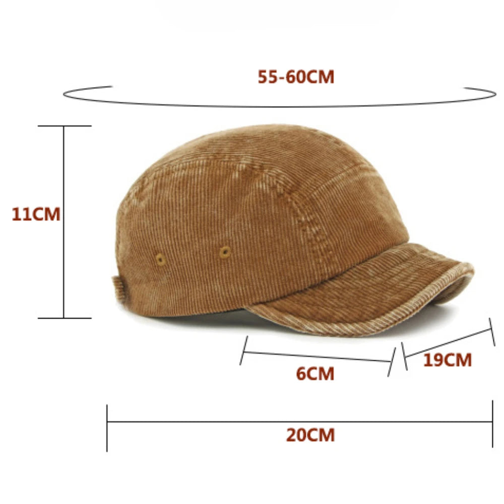 Battersea Corduroy Soft-Top Cap