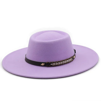 Kingsman Wide-Brim Pork Pie Hat