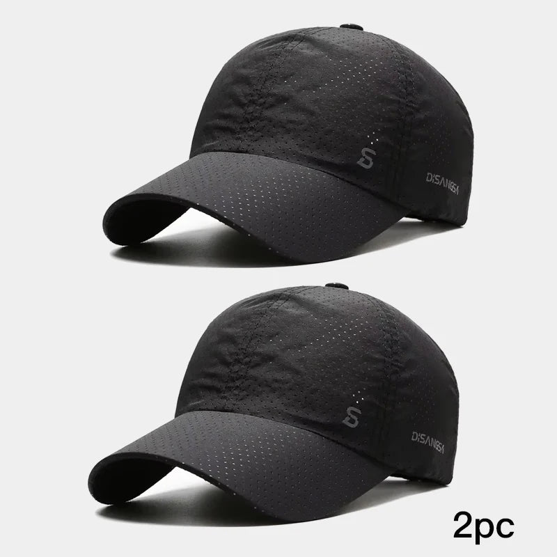 Urban Caps Active Running Cap – Breathable Quick-Dry Sun Protection Baseball Hat