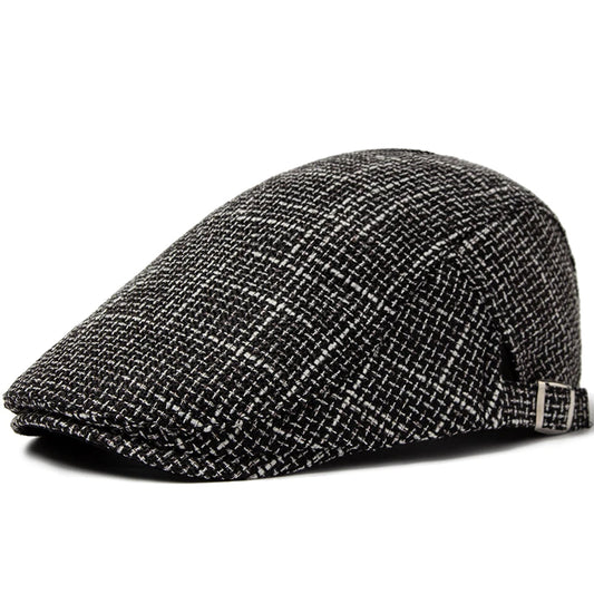 Classic Linen Duckbill Ivy Cap | Summer Flat Cap | Urban Caps NZ