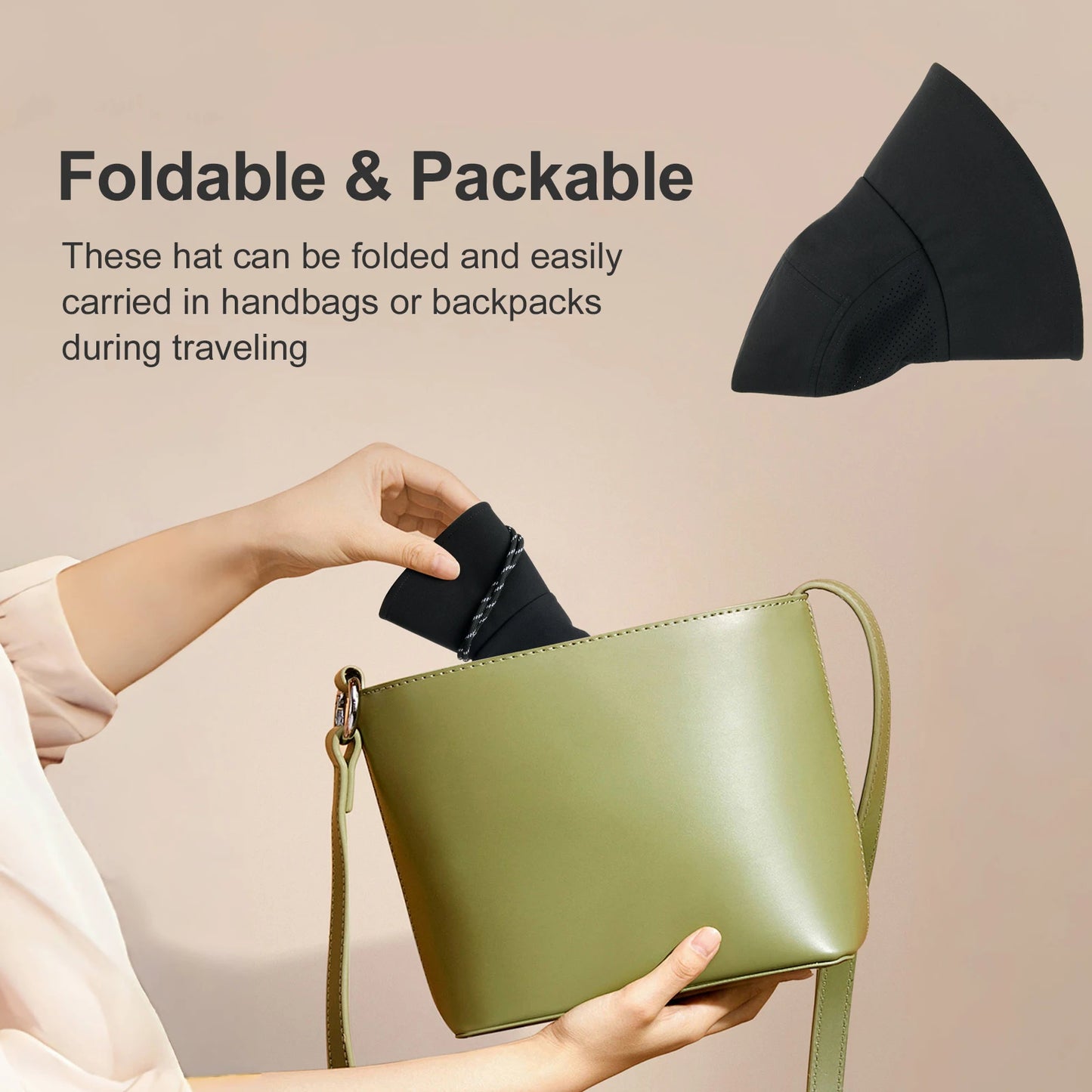 The Amalfi Women's Wide Brim Packable Sun Hat | Urban Caps NZ