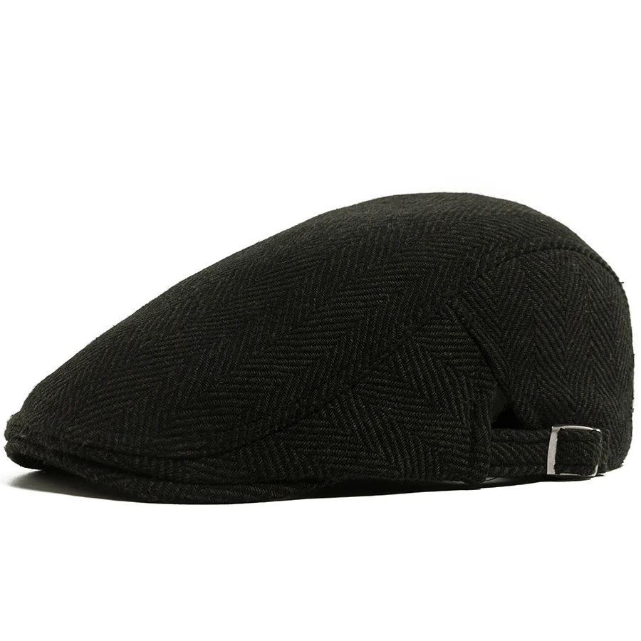 Heritage Herringbone Ivy Cap | British Country Flat Cap | Urban Caps NZ