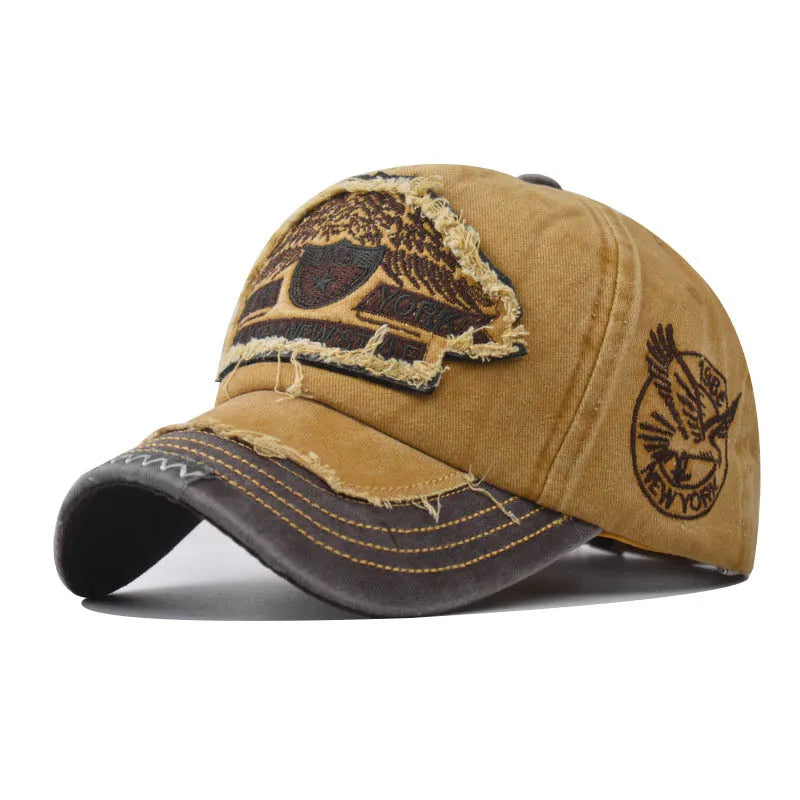 Pentagram Letter Embroidered Baseball Cap | Summer Sports Cap | Urban Caps NZ