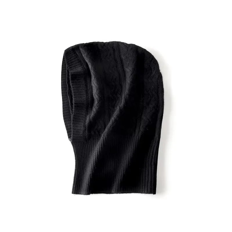The Cairngorm | 100% Wool Balaclava Hooded Scarf Beanie | Urban Caps NZ
