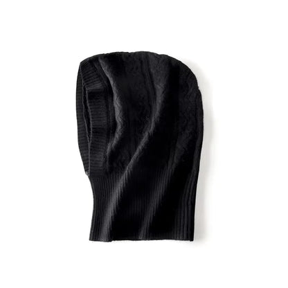 The Cairngorm | 100% Wool Balaclava Hooded Scarf Beanie | Urban Caps NZ