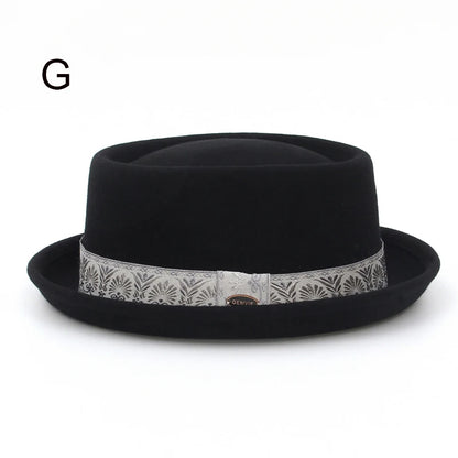 Regent Heritage Wool Pork Pie Hat - Premium Australian Wool Collection