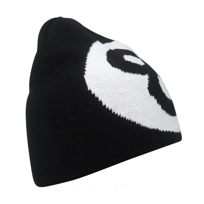The Skullcap | Y2K Letter Knitted Hip Hop Beanie | Urban Caps NZ
