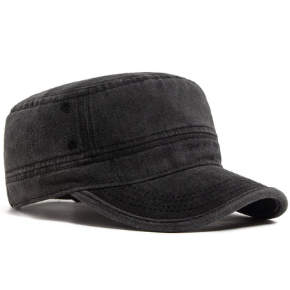 Retro Embroidered Cotton Military Cap | Outdoor Army Cap | Urban Caps NZ