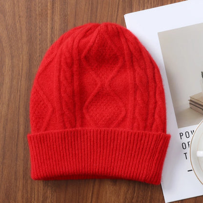 The Rhombus | Merino Wool Rhombus Pattern Street Beanie | Urban Caps NZ