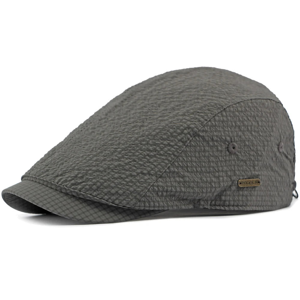 Aberystwyth Waterproof Beret in Dark Grey