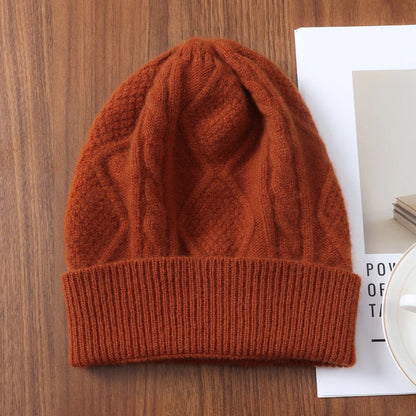 The Rhombus | Merino Wool Rhombus Pattern Street Beanie | Urban Caps NZ