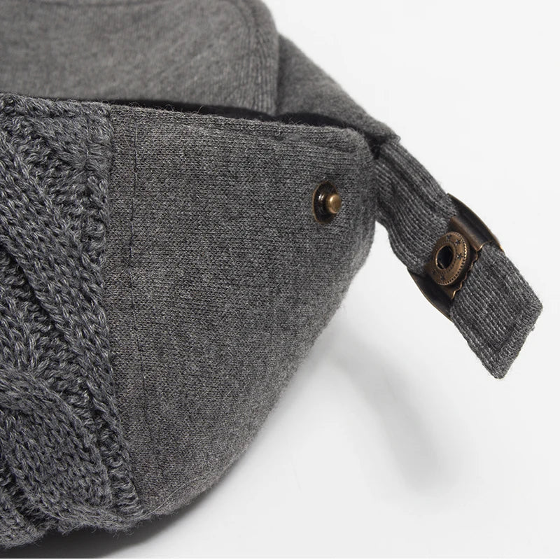 Soft-Top Knitted Ivy Cap | Scottish Winter Flat Cap | Urban Caps NZ