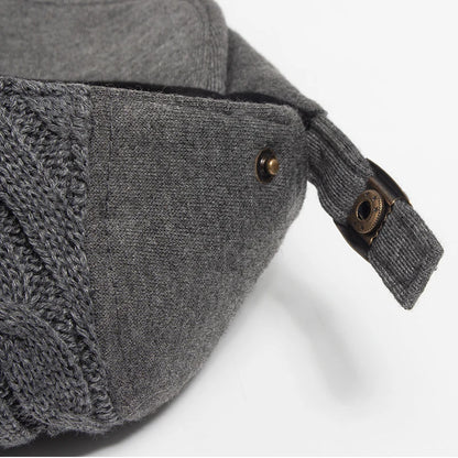 Soft-Top Knitted Ivy Cap | Scottish Winter Flat Cap | Urban Caps NZ