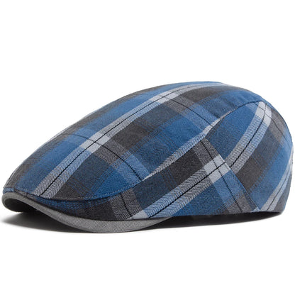 Thin Plaid Ivy Cap | Country Heritage Flat Cap | Urban Caps NZ
