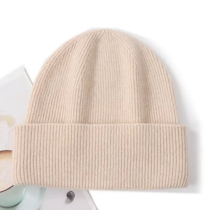 The Cortina | Women's 100% Pure Cashmere Knitted Beanie | Urban Caps NZ