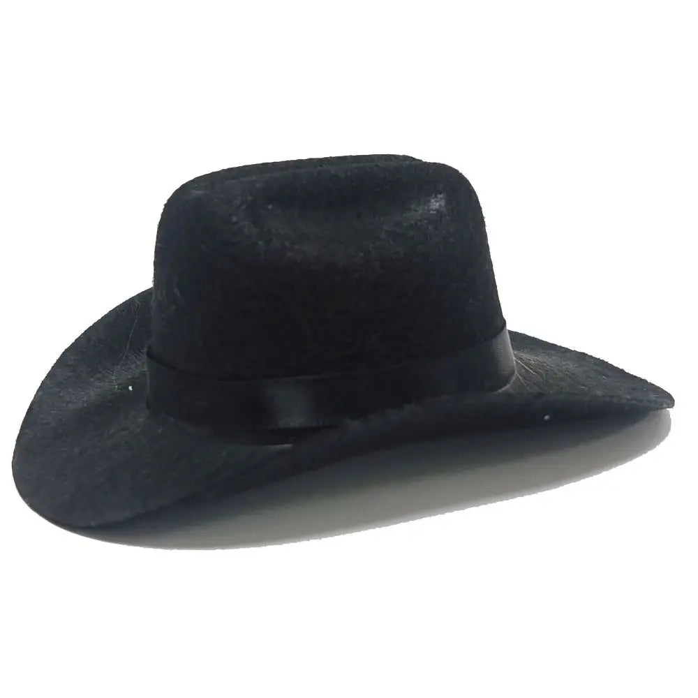 Mini cowboy hat for cats and small dogs with star trim