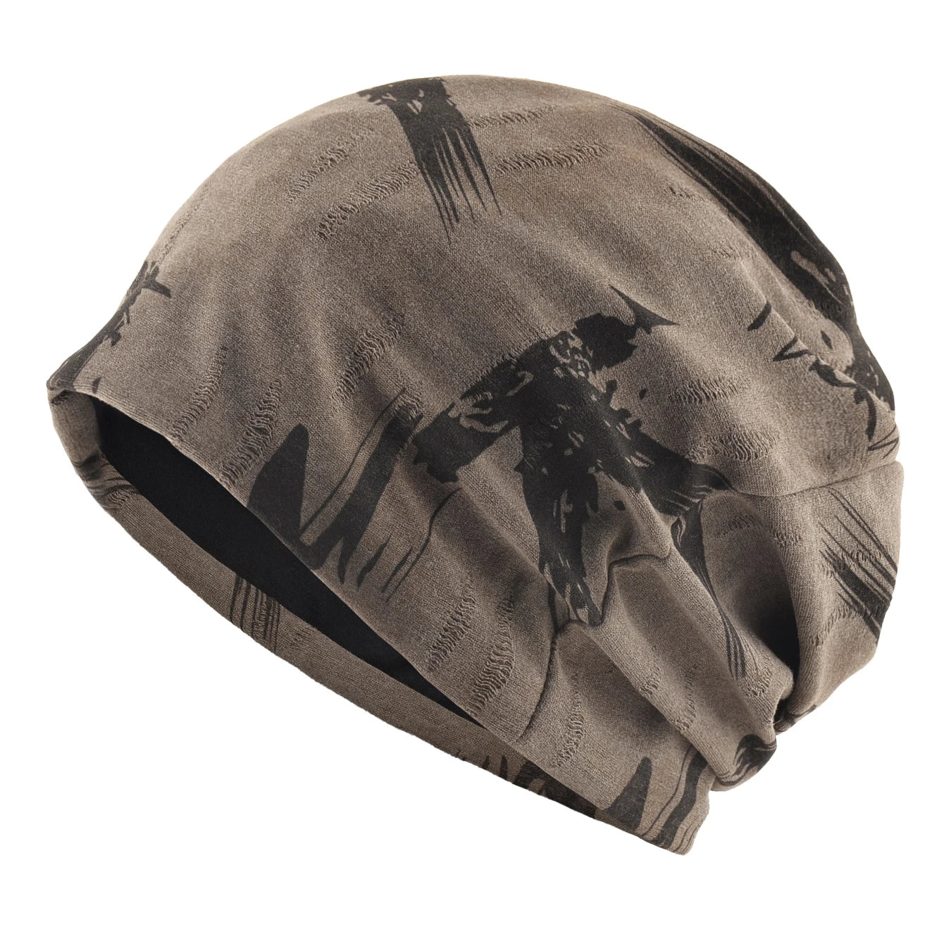 The Bonnet | Letter Print Slouchy Loose Beanie Cap | Urban Caps NZ