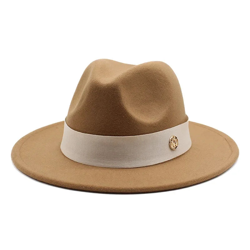 Ascot Formal Fedora in Khaki