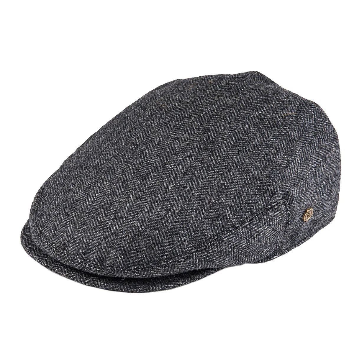 The Arran | 50% Wool Herringbone Scally Cheese-Cutter Cap | Urban Caps NZ