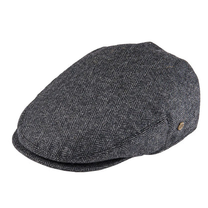 The Arran | 50% Wool Herringbone Scally Cheese-Cutter Cap | Urban Caps NZ