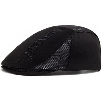 Cotton Mesh Ivy Cap | Heritage Gentleman's Flat Cap | Urban Caps NZ