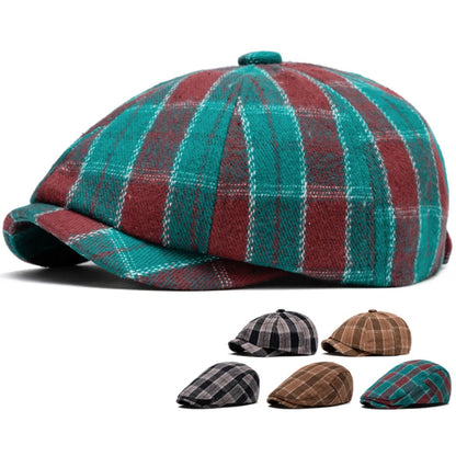 Nimes Plaid Artist Beret