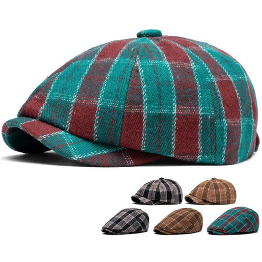 Nimes Plaid Artist Beret
