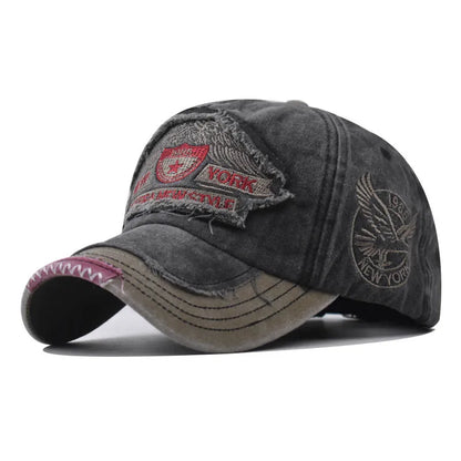 Pentagram Letter Embroidered Baseball Cap | Summer Sports Cap | Urban Caps NZ