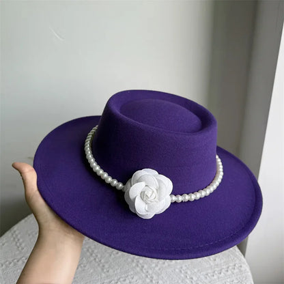 Chantilly Wide-Brim Felt Fedora