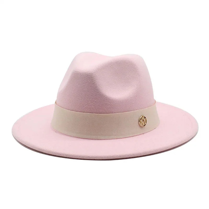 Ascot Formal Fedora in Pink