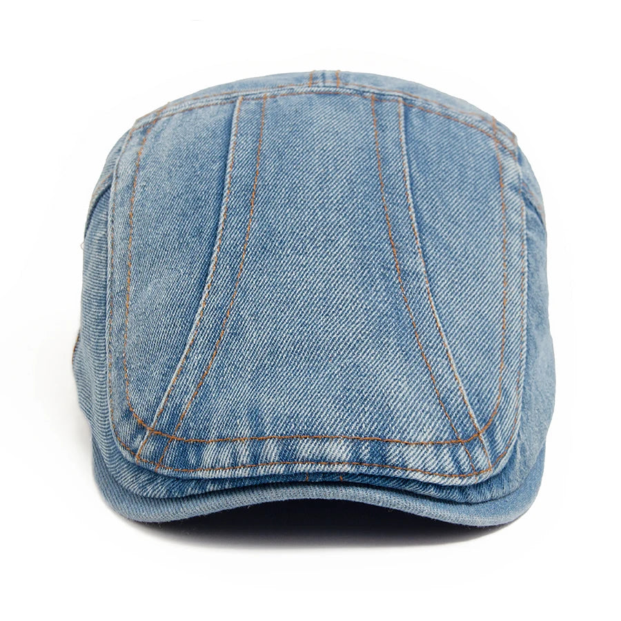 Washed Solid Ivy Cap | Classic Country Flat Cap | Urban Caps NZ