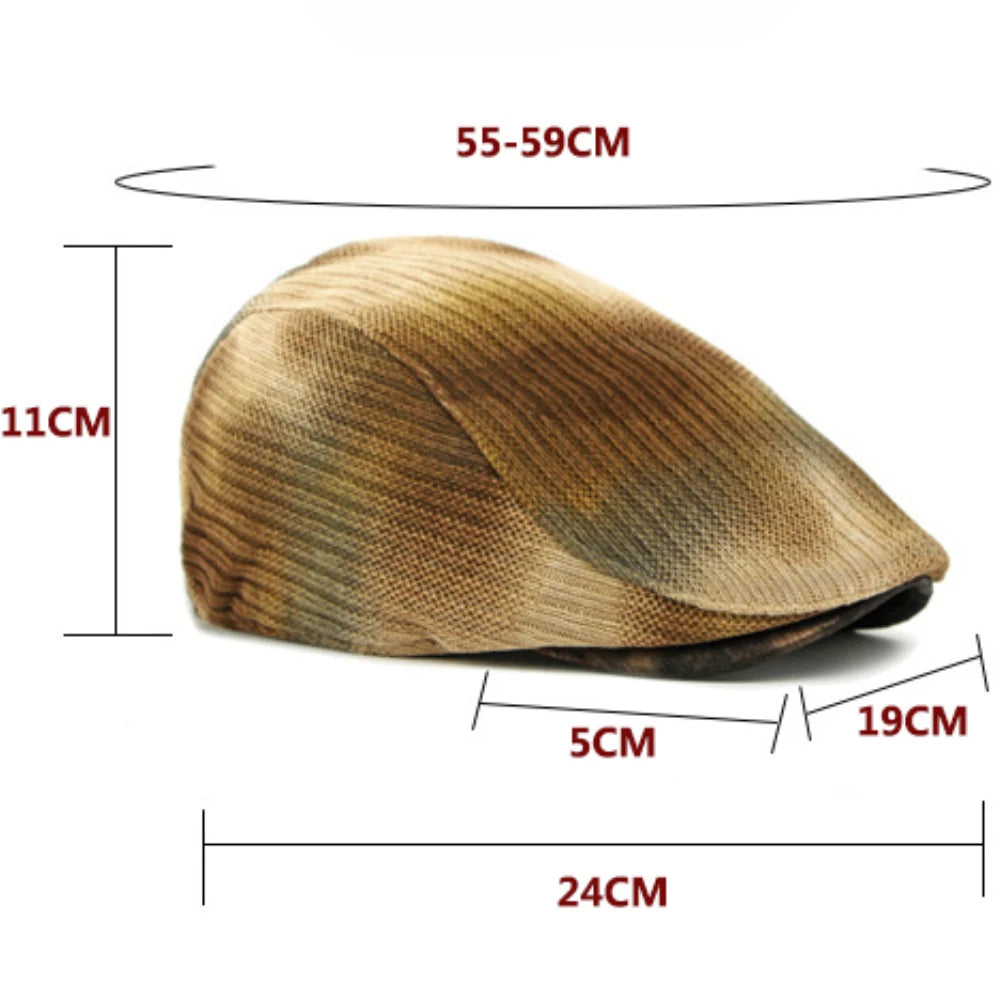 Preston Knitted Print Beret