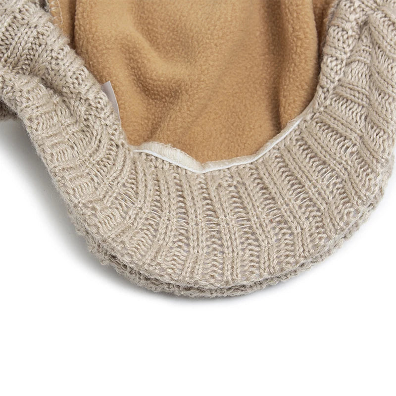 Knitted Earflap Ivy Cap | Scottish Country Flat Cap | Urban Caps NZ