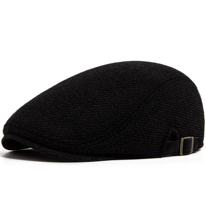 Velvet Grid Ivy Cap | Premium Winter Flat Cap | Urban Caps NZ