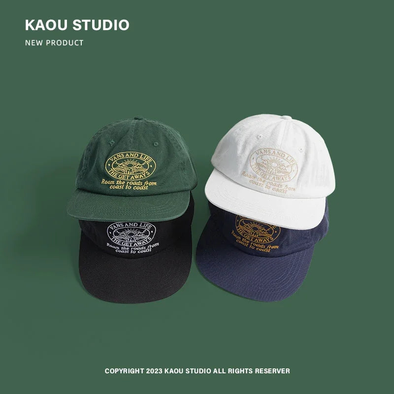 Hackney Flat-Brim Baseball Cap