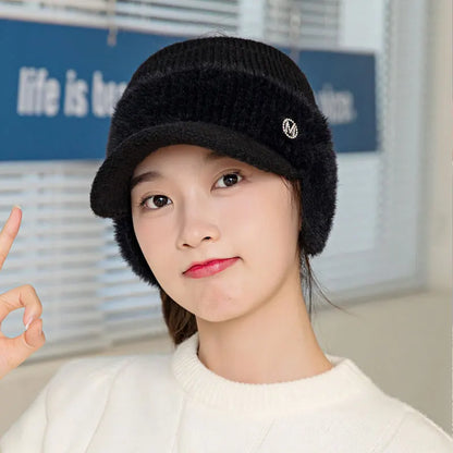 The Lapland | Fleece Knitted Earflap Beanie | Urban Caps NZ