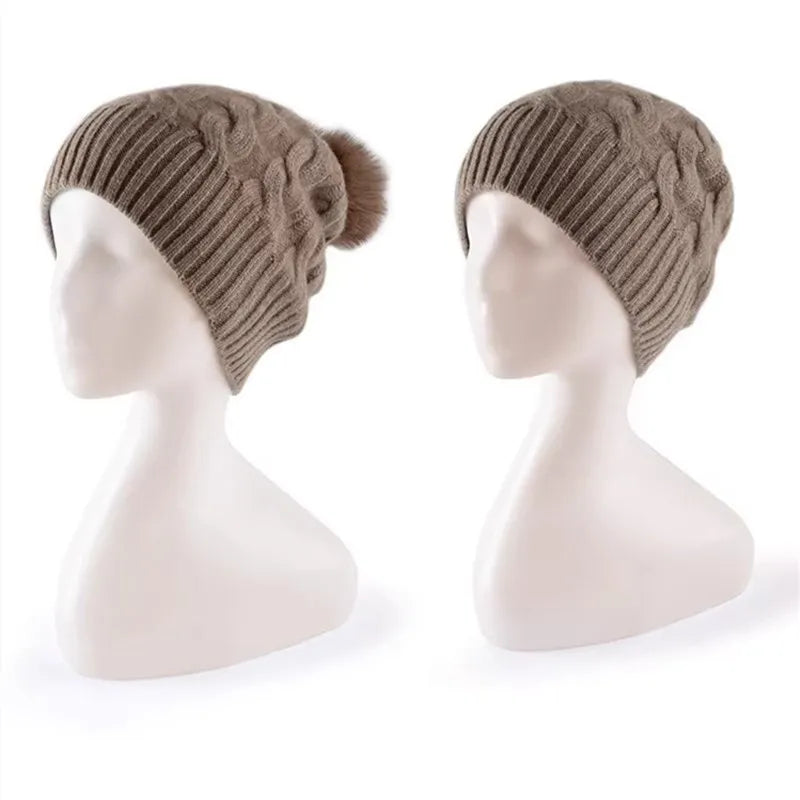 The Zermatt | Women's 100% Merino Wool Ear Protection Beanie | Urban Caps NZ