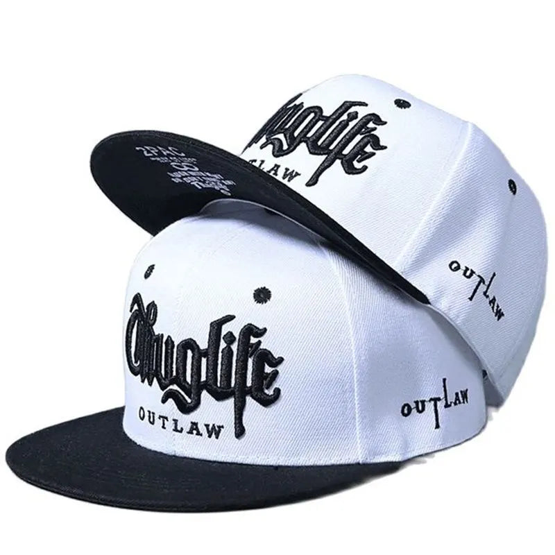 The Ladbroke | Thug Life Embroidery Unisex Snapback Cap | Urban Caps NZ